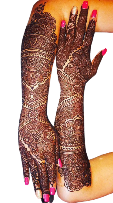 bridal mehandi full hands (13)