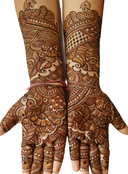 bridal mehandi full hands (14)