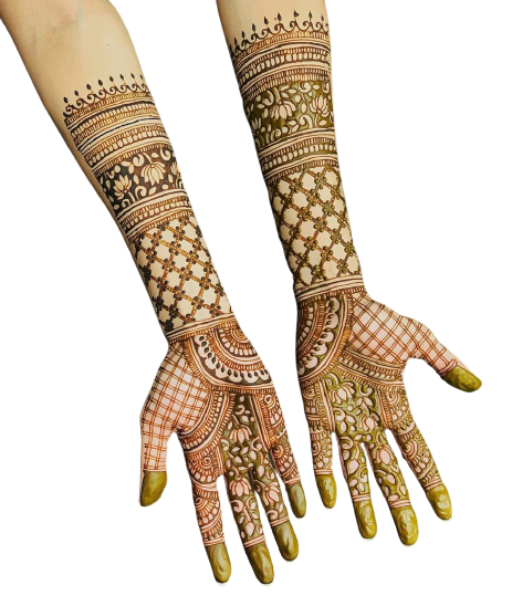 bridal mehandi full hands (16)