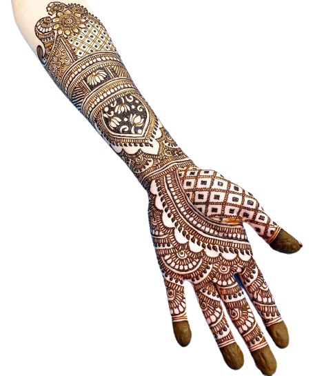 bridal mehandi full hands (28)