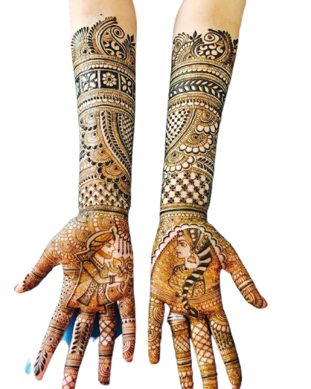 bridal mehandi full hands (30)