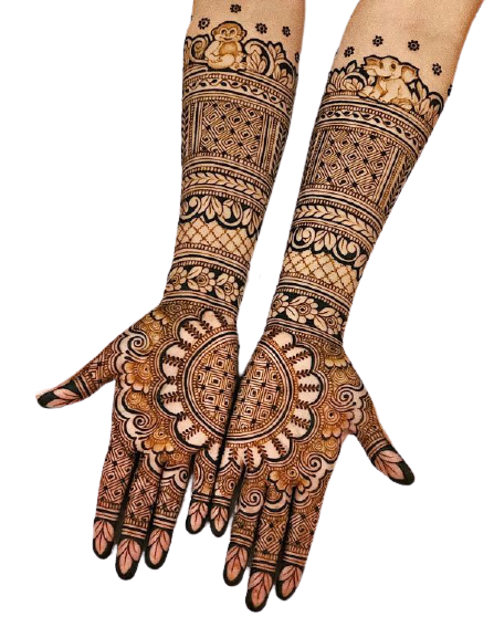 bridal mehandi full hands (58)