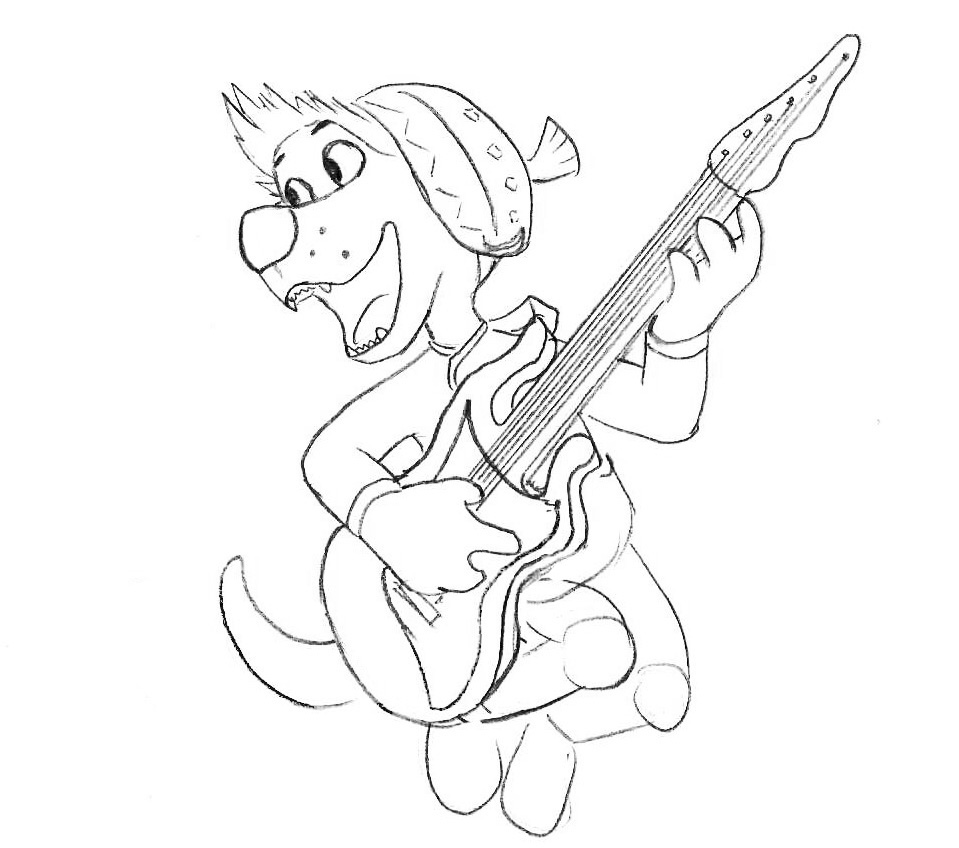 cartoon dog