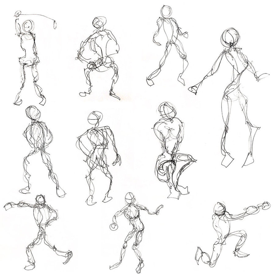 Gesture Drawing Studies by studionap