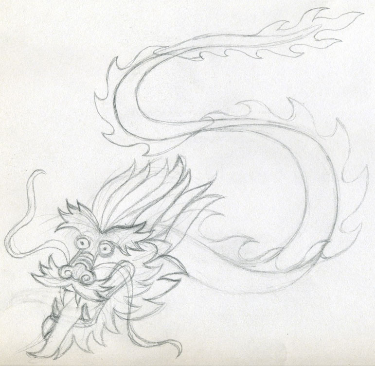 dragon drawing07