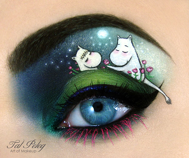 Amazing Eye Makeup Designs by Tal Peleg