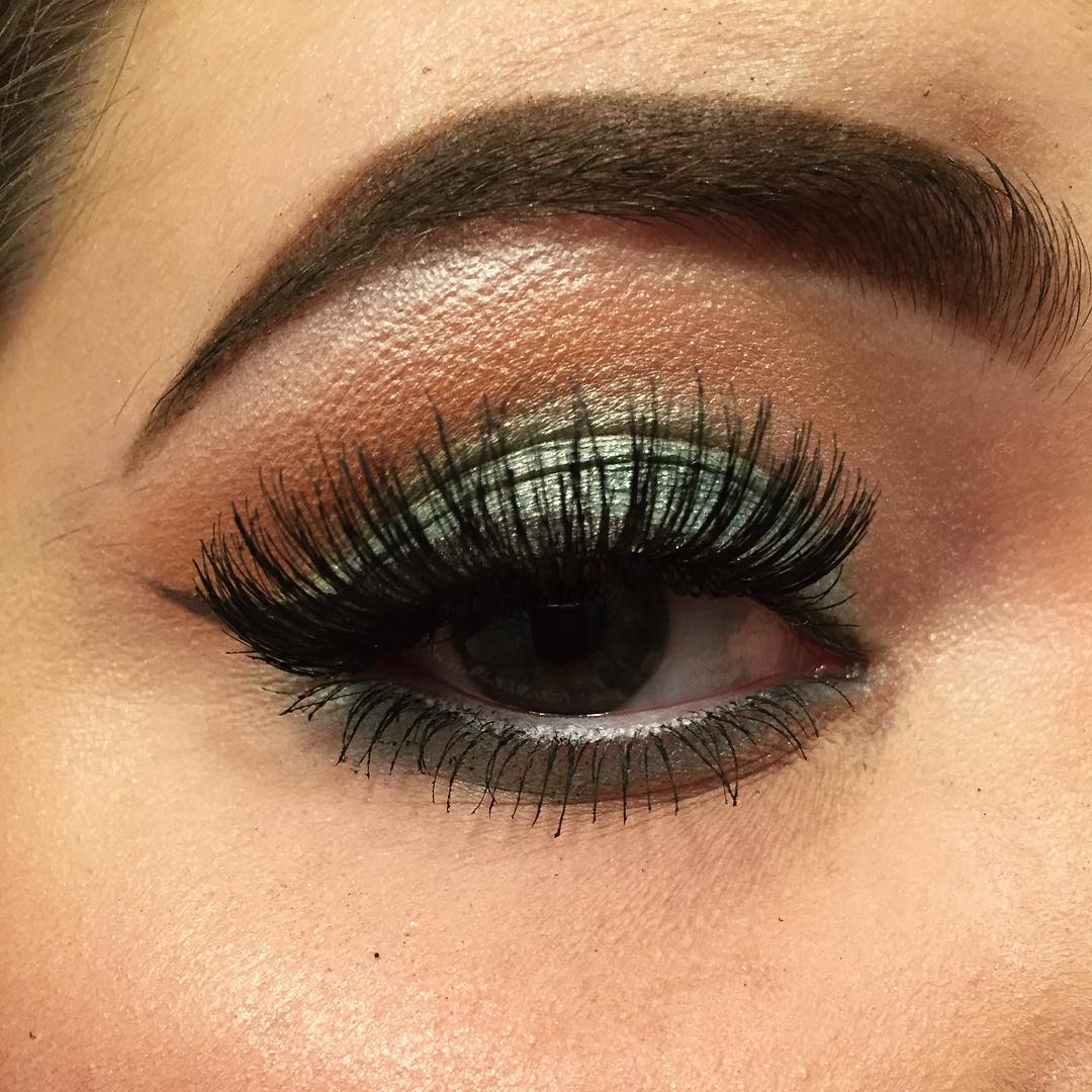 Attractive Bridal Eye Makeup Design