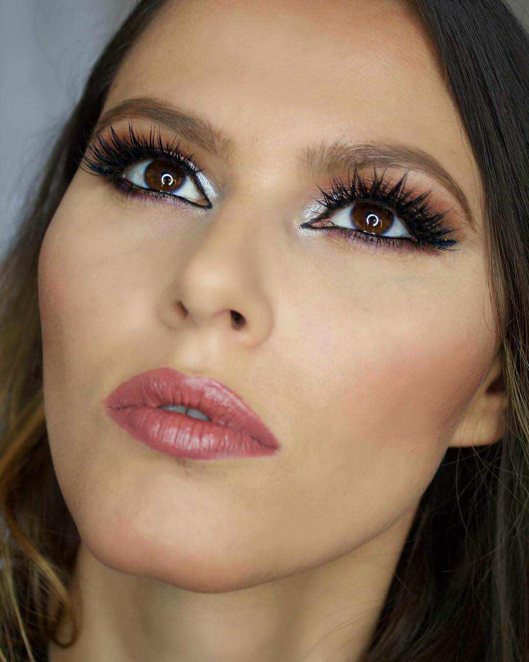 Brown Eye Makeup Design For Artist