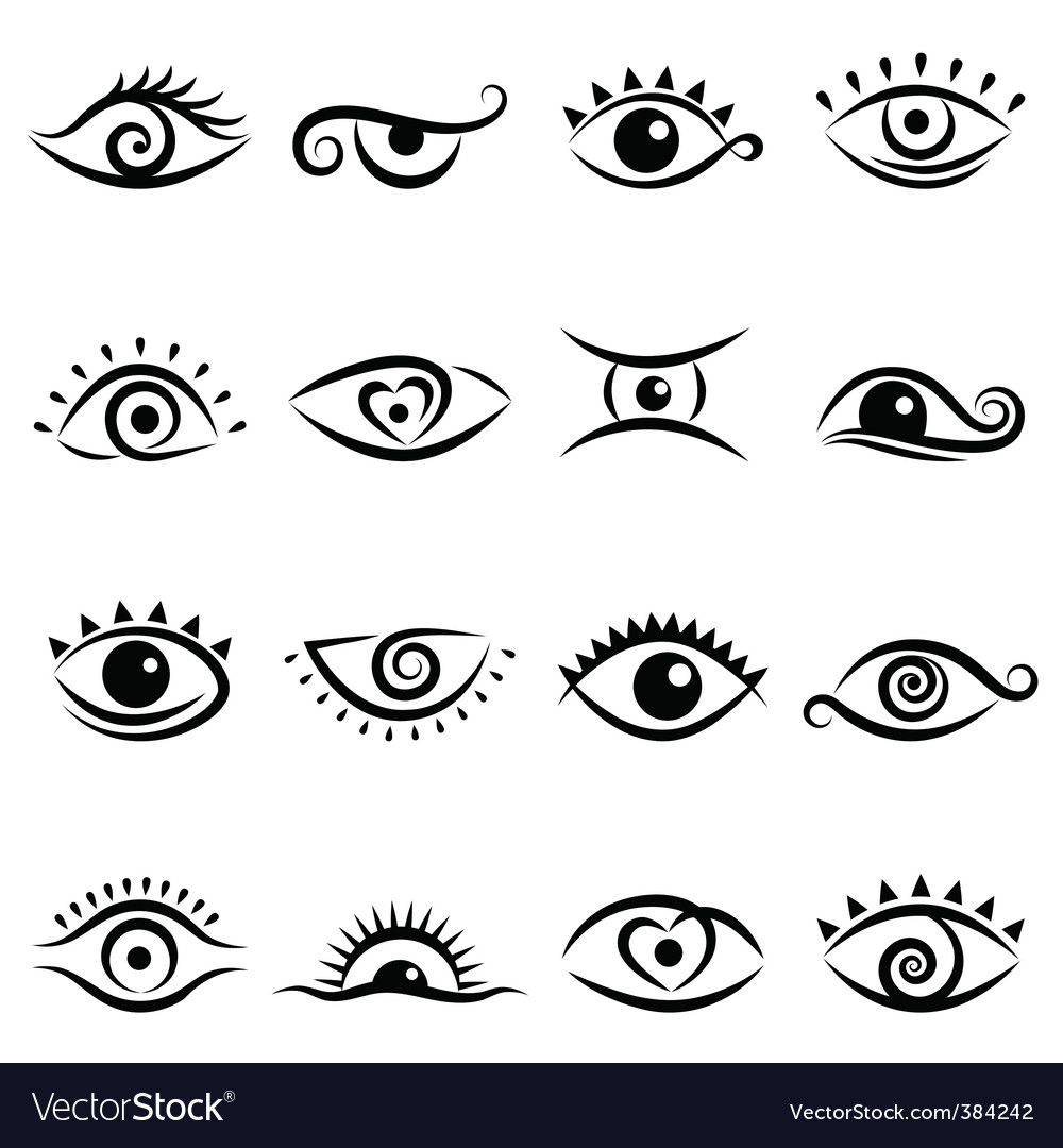 eye design vector 384242