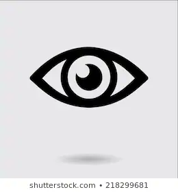 eye icon flat design style 260nw 218299681