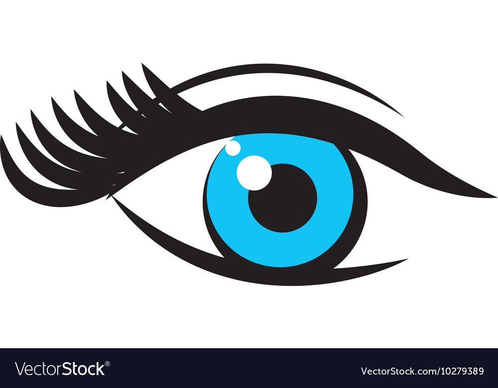 eye pop art isolated icon vector 10279389