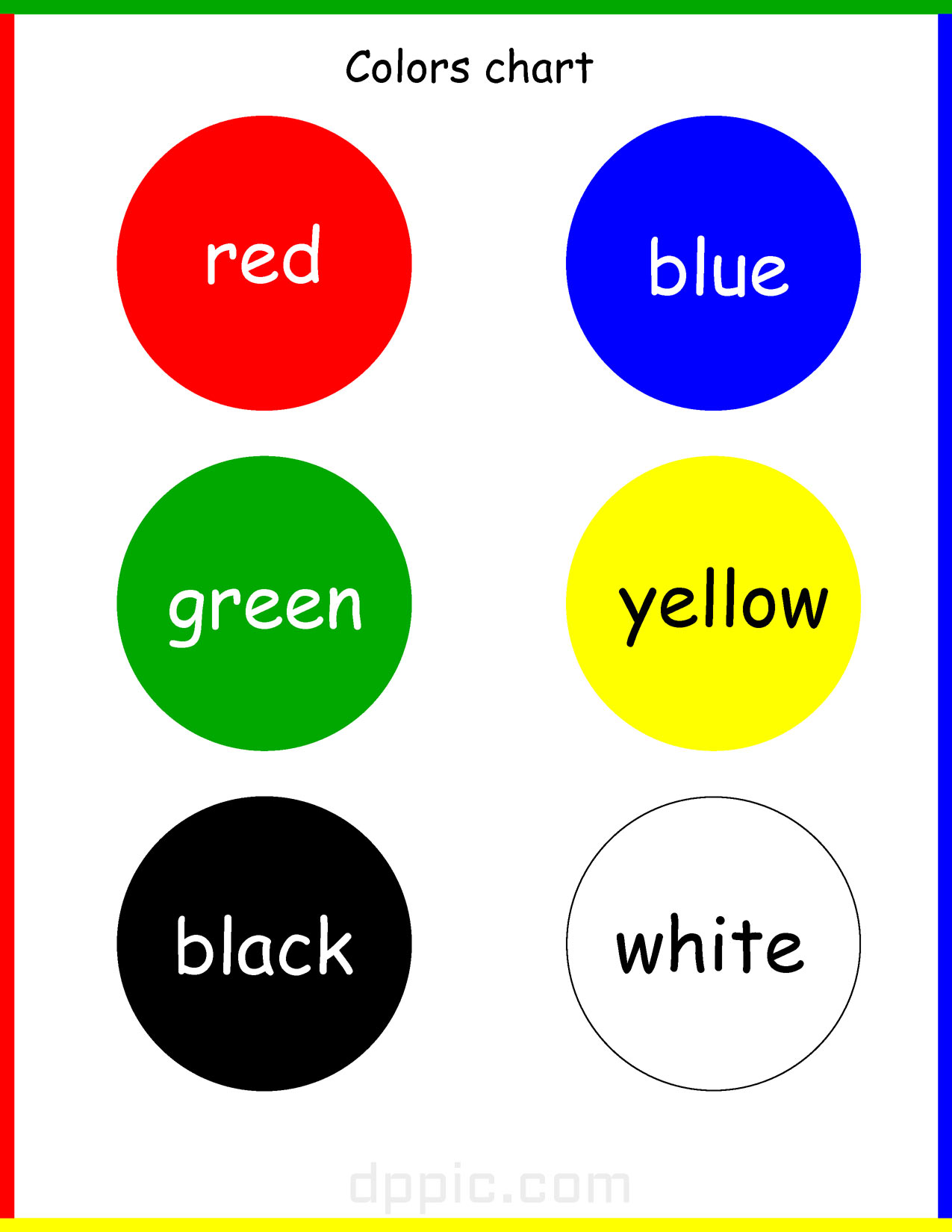 colors chart