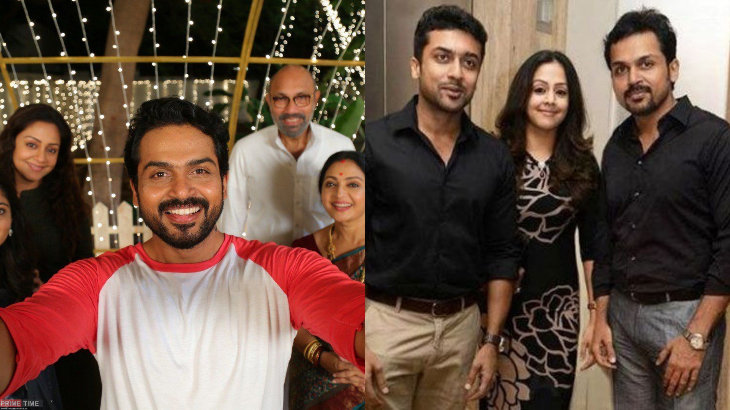 Surya and Karthi donate 10 lakhs for labours