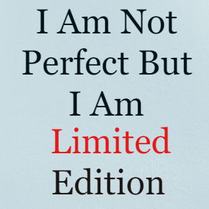 i am not perfect whatsapp dp